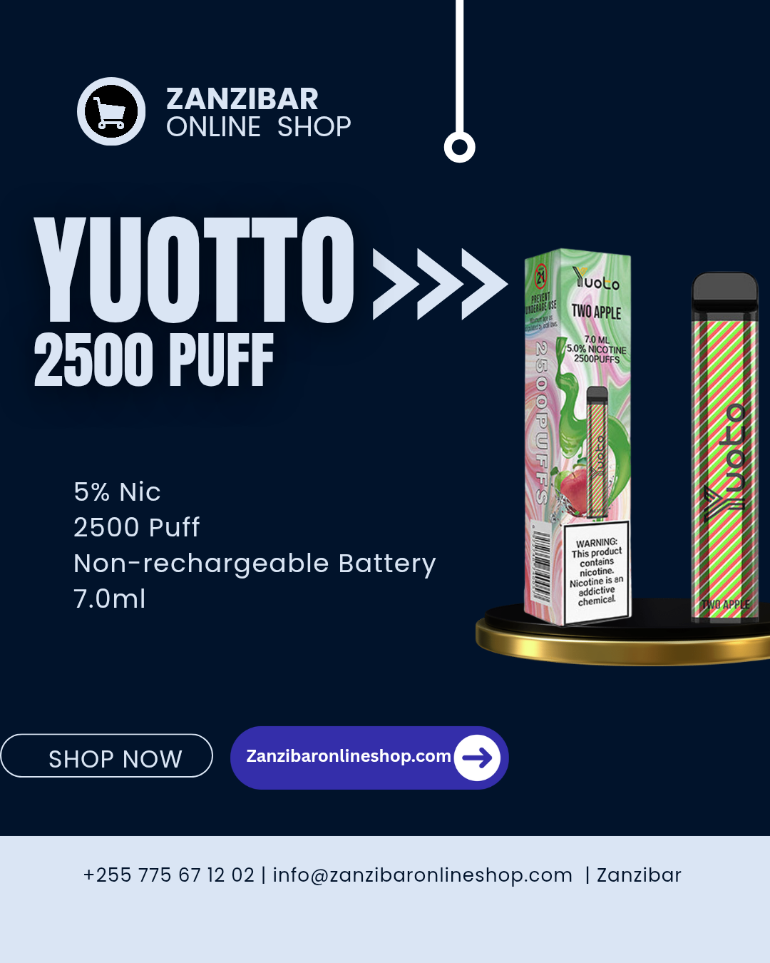 vape zanzibar yuotto